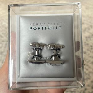 Perry Ellis Cuff Links. Brand New in Box